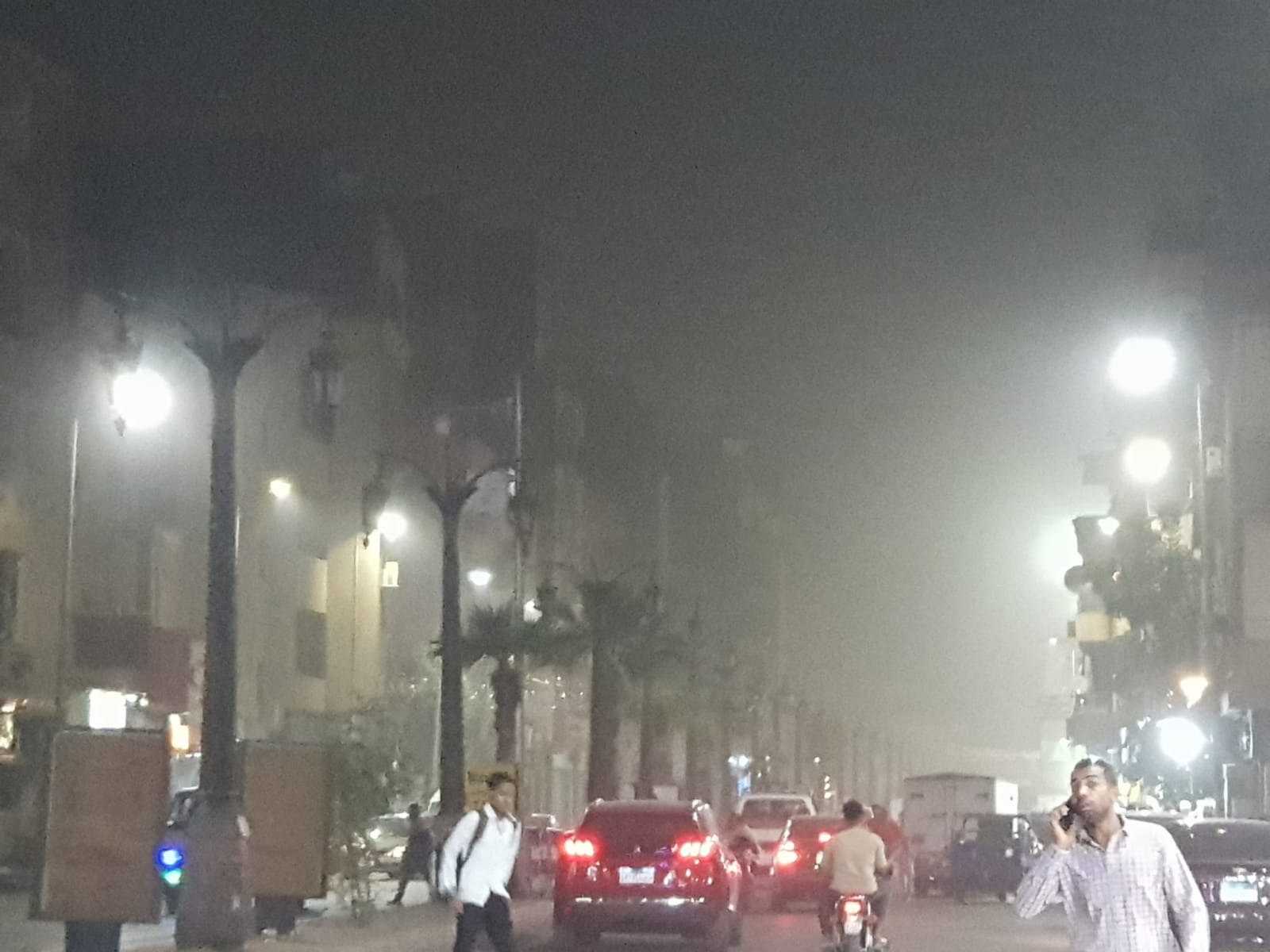 عواصف ترابية في الأقصر