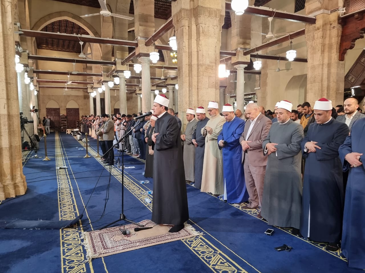 صلاة التراويح بالجامع الأزهر