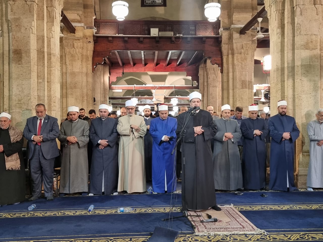 صلاة التراويح بالجامع الأزهر