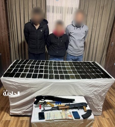 ضبط 10 عناصر إجرامية بحوزتهم مخدرات وأسلحة نارية