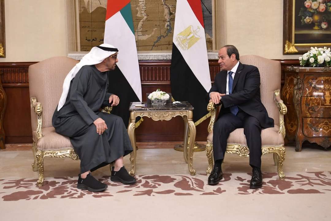 الرئيس السيسي وحاكم الإمارات