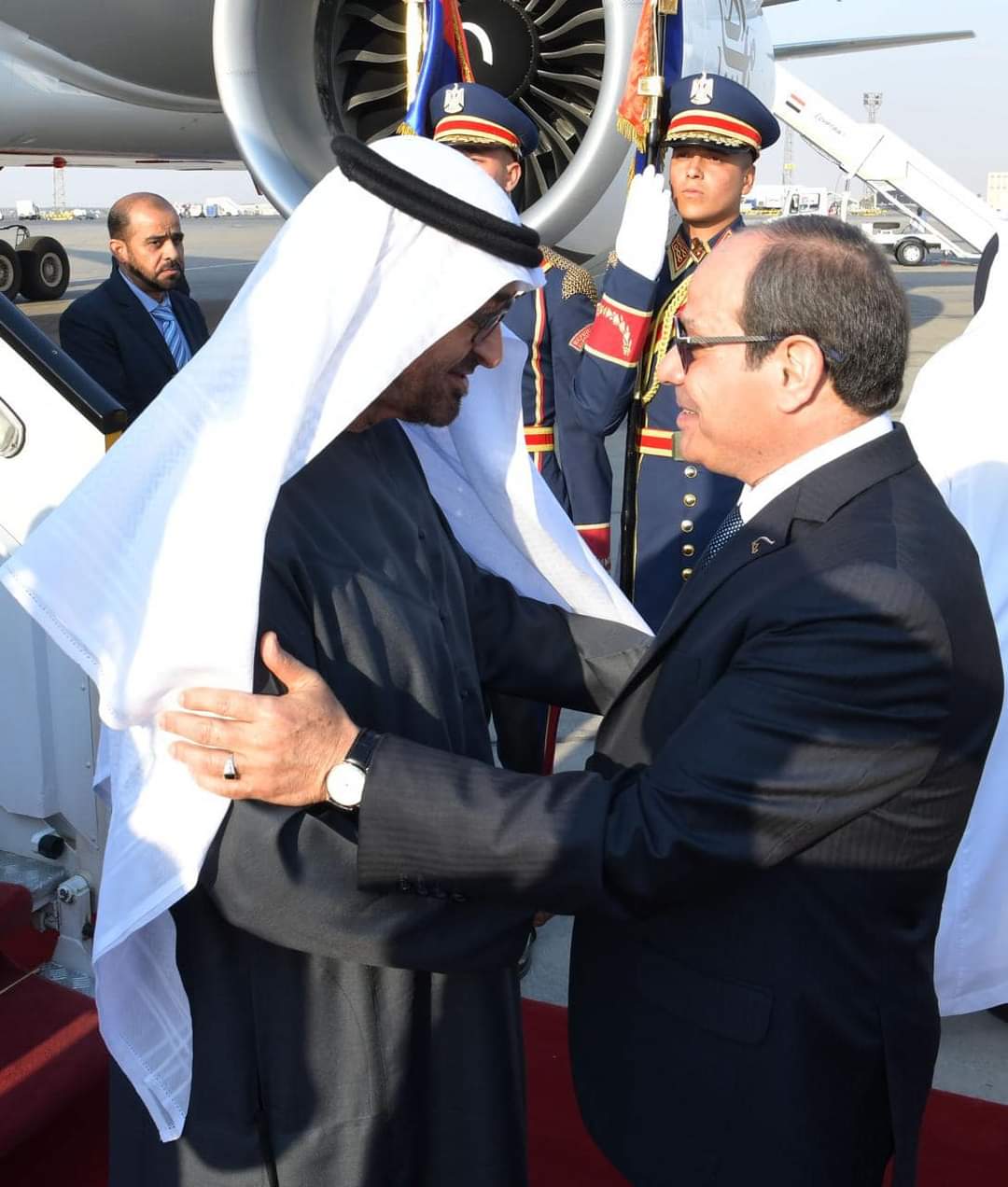 الرئيس السيسي وحاكم الإمارات