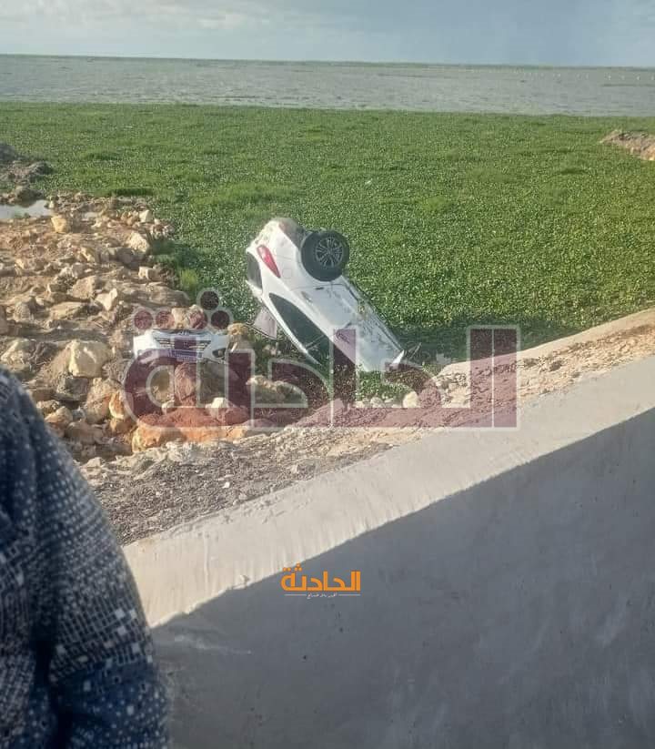 مصرع شخصين في انقلاب سيارة