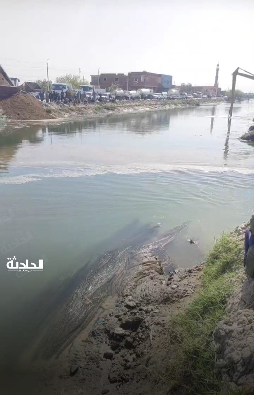 غرق عشرات المنازل بعد سقوط جسر عزبة الكوبانية بالإسماعيلية�