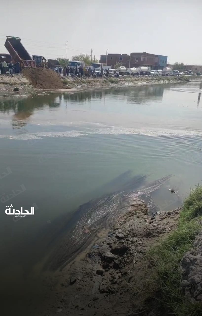 غرق عشرات المنازل بعد سقوط جسر عزبة الكوبانية بالإسماعيلية�