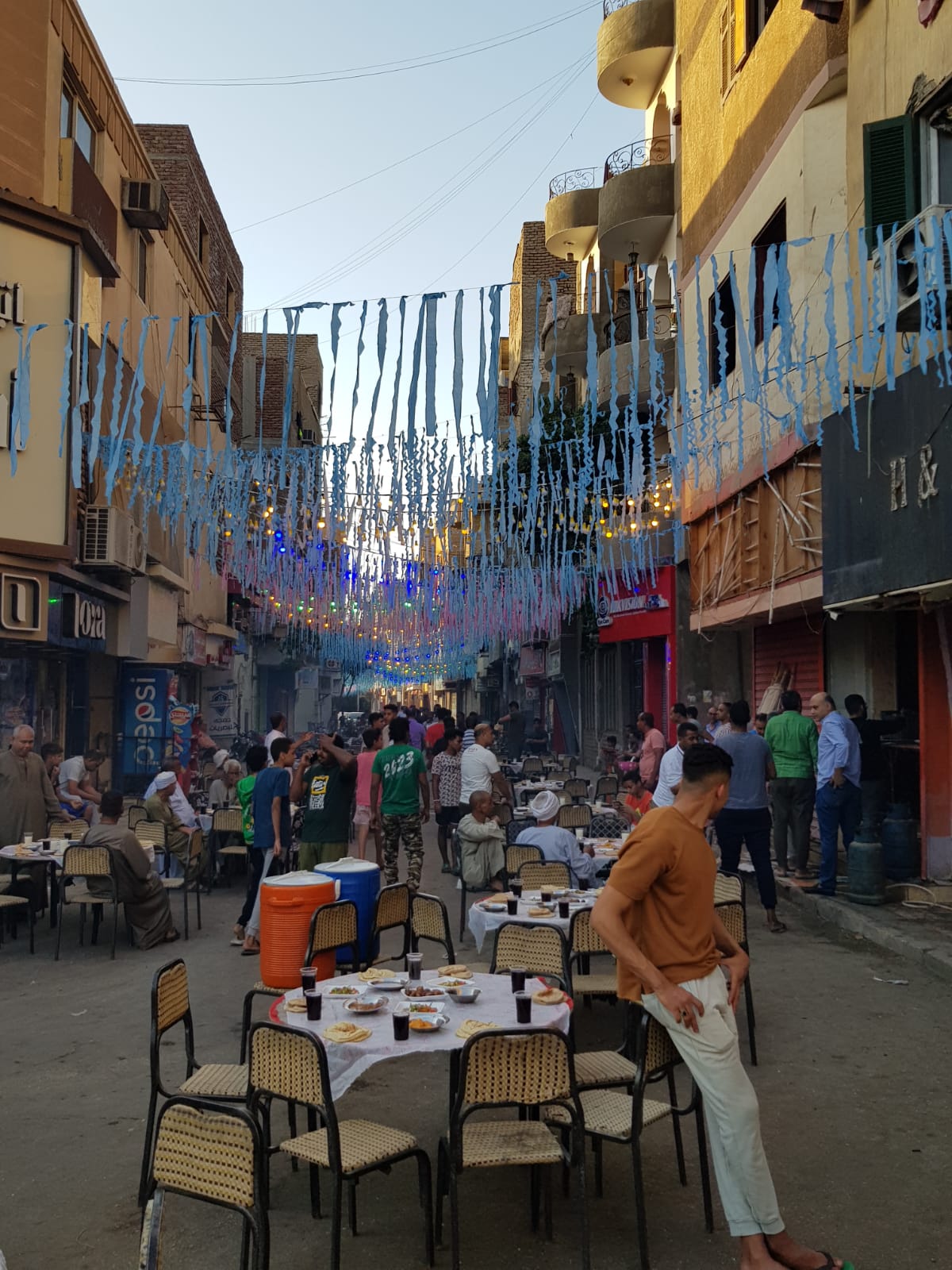أكبر مائدة إفطار جماعي بالأقصر