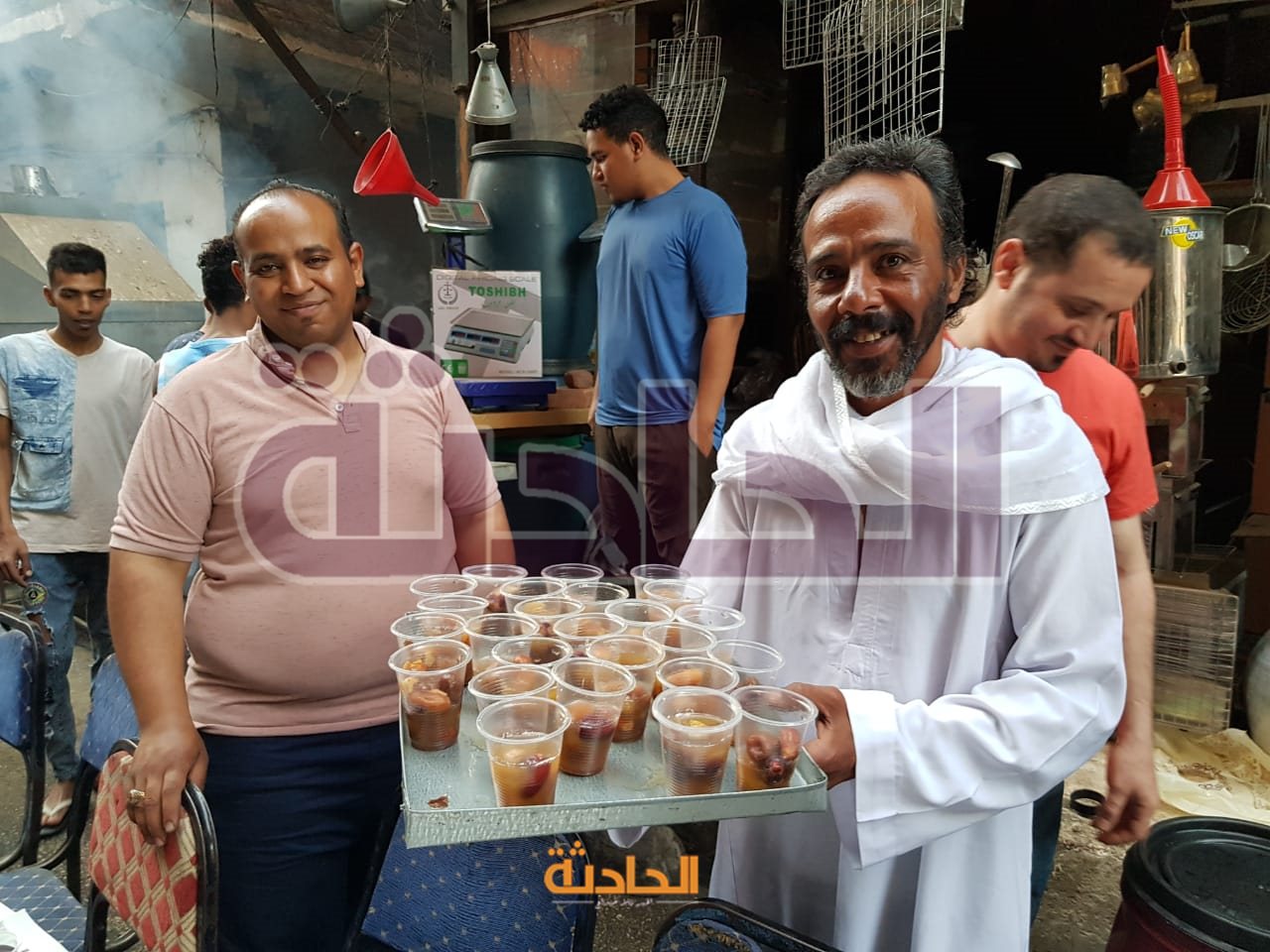 شارع الكرم بالأقصر ينظم إفطاره الجماعي