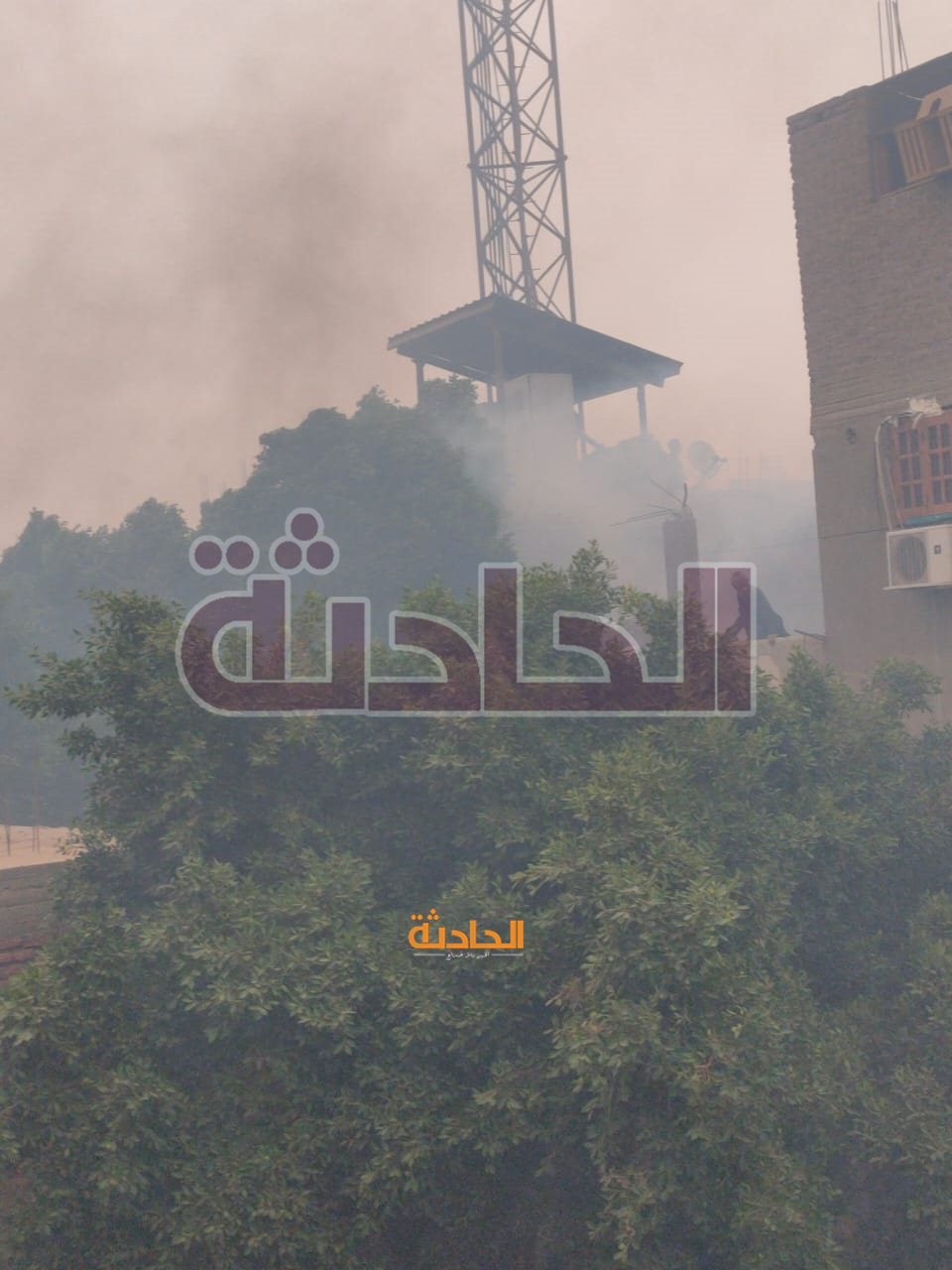 العاصفة زينب تتسبب في حريق 5 منازل بالأقصر