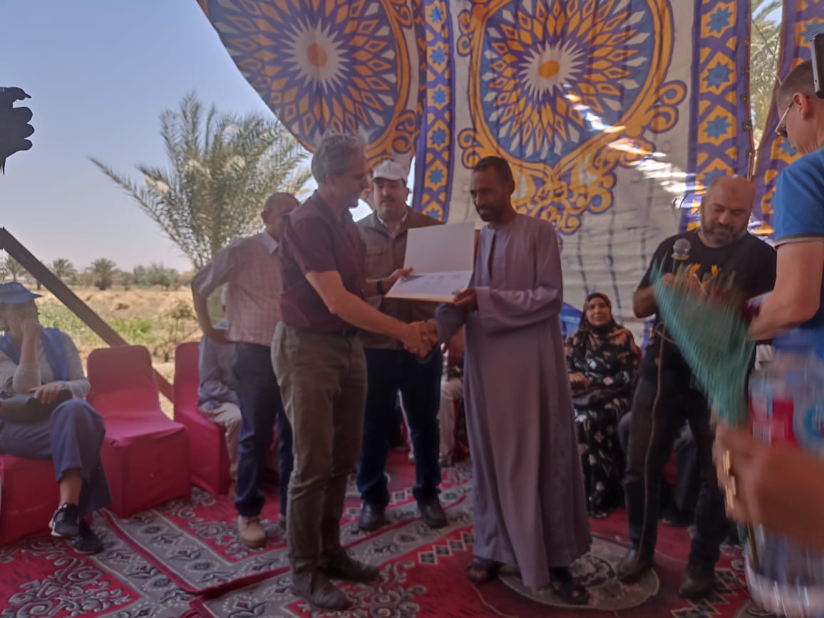 تكريم مزارعي الصعيد من السفارة الهولندية بالأقصر