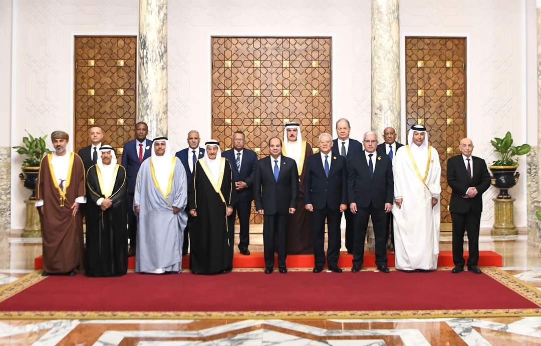 الرئيس السيسي يلتقي رؤساء المجالس والبرلمانات العربية