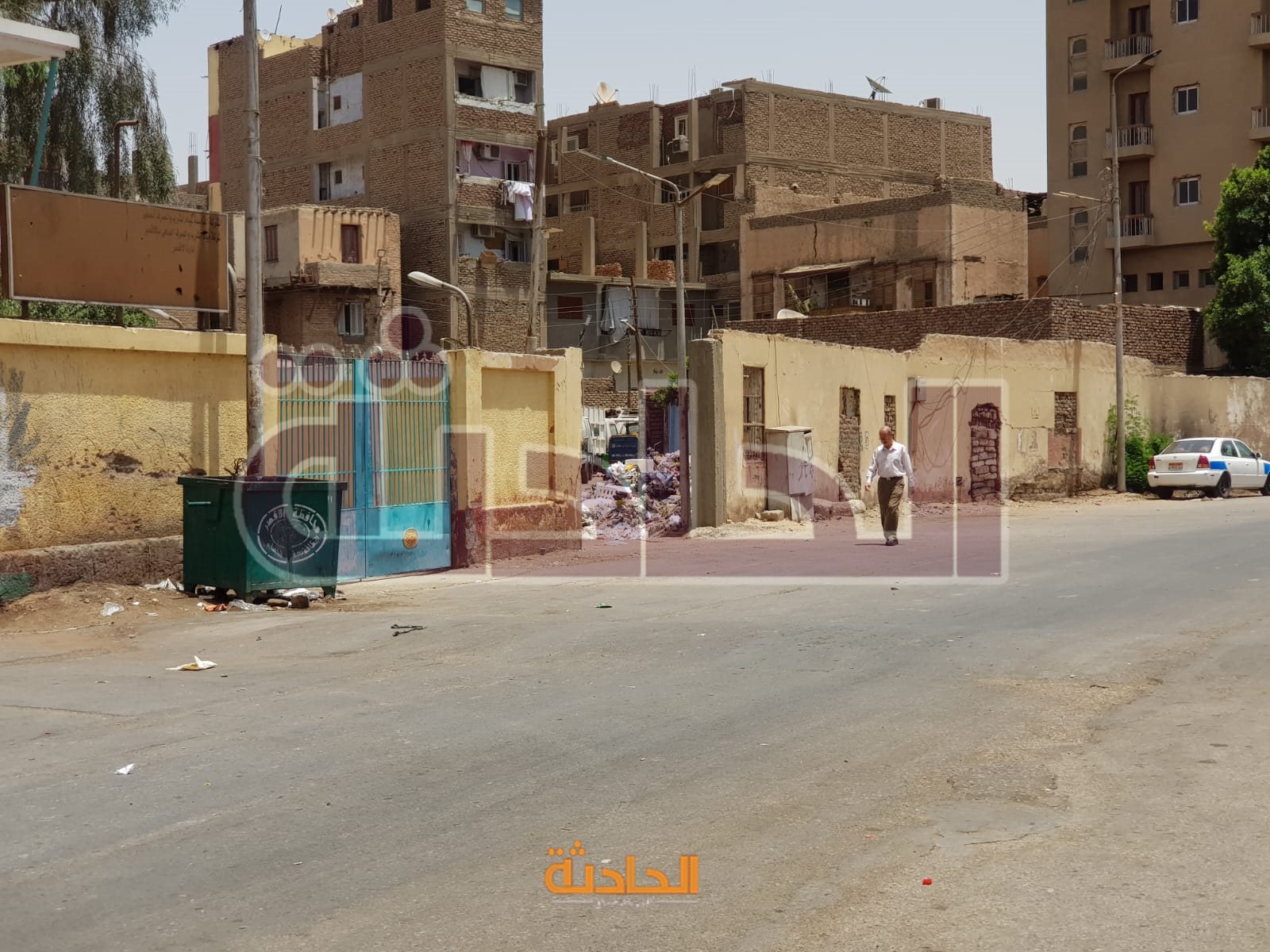أهالي المنشية بالأقصر يستغيثون بسبب القمامة