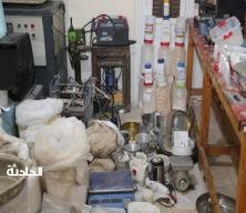 ضبط مصنع مخدرات في الشرقية