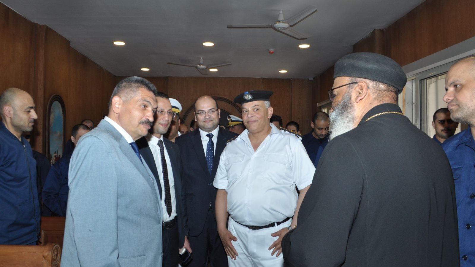 زيارة النيابة العامة لمركز إصلاح برج العرب
