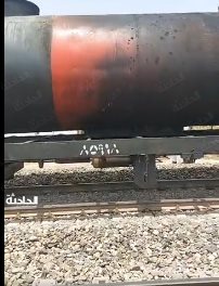 حريق قطار 9999
