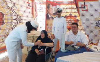 قافلة إنسانية وطبية بجنوب سيناء