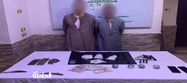 ضبط كمية من المخدرات بحوزة 6 عناصر إجرامية خلال حملة أمنية بالمحافظات