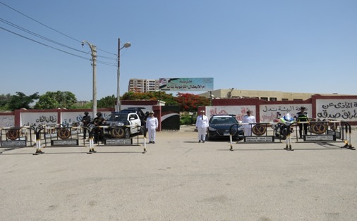 انتشار أمنى مكثف بمحيط لجان الثانوية العامة