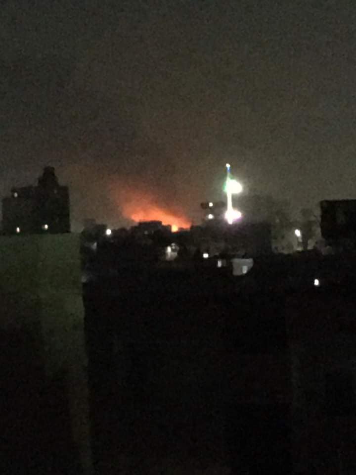 حريق زرايب البراجيل بأوسيم