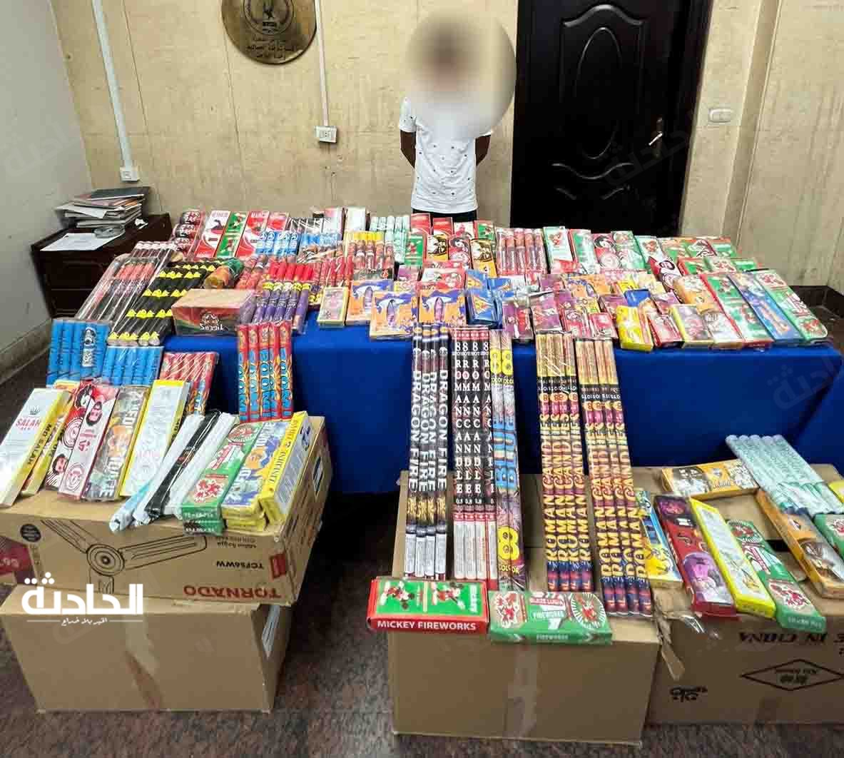 ضبط 2 مليون قطعة ألعاب نارية قبل ترويجها خلال عيد الأضحى بالقاهرة