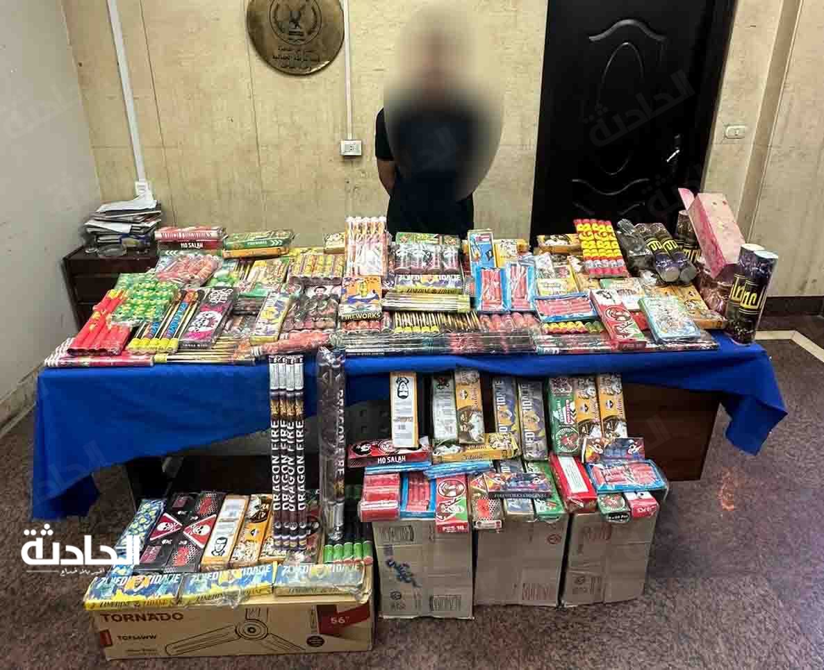 ضبط 2 مليون قطعة ألعاب نارية قبل ترويجها خلال عيد الأضحى بالقاهرة