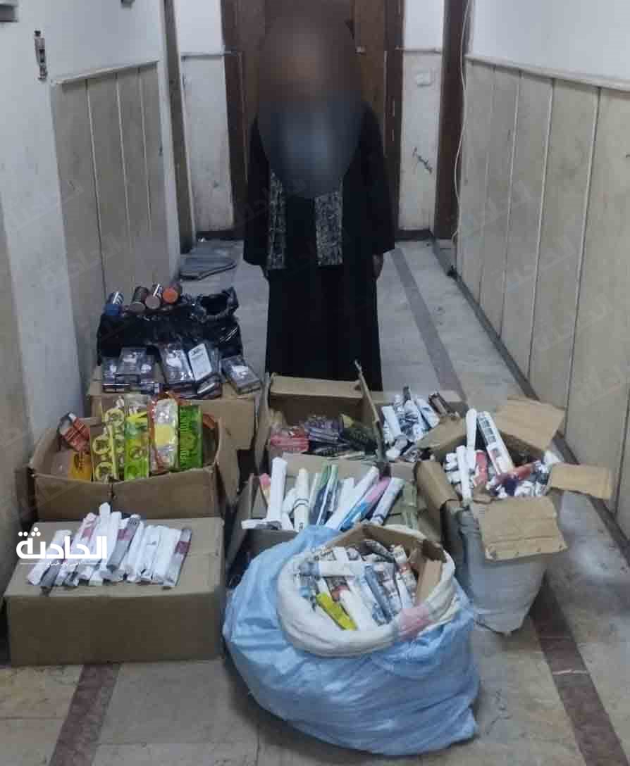 ضبط 2 مليون قطعة ألعاب نارية قبل ترويجها خلال عيد الأضحى بالقاهرة