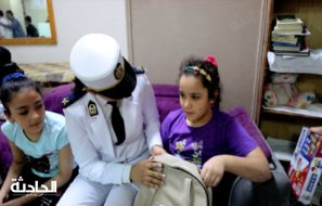 الداخلية تواصل الاحتفال مع الأطفال الأيتام وتوزيع الهدايا