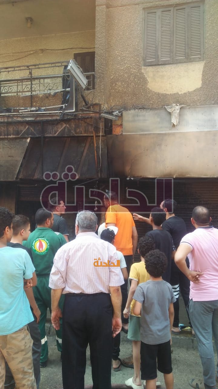 حريق بالعمرانية