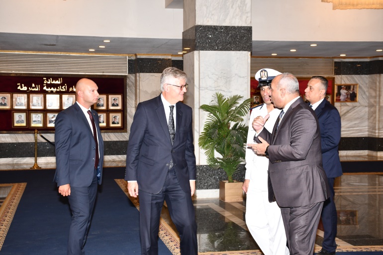 أكاديمية الشرطة تستقبل�وكيل الأمين العام لعمليات السلام بمنظمة الأمم المتحدة
