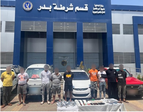 القبض على تشكيل عصابي مرتكب واقعة سرقة عقار بزهراء العاصمة الإدارية