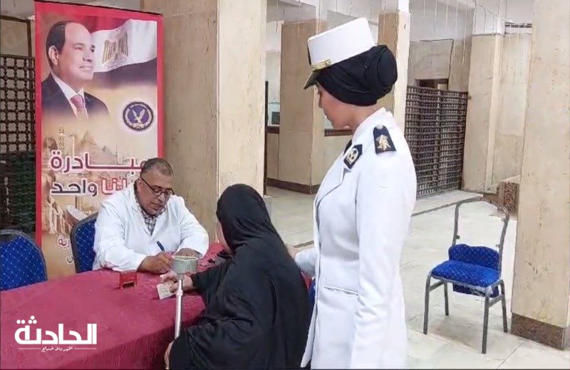 الداخلية توجه قوافل إنسانية وطبية فى كفرالشيخ