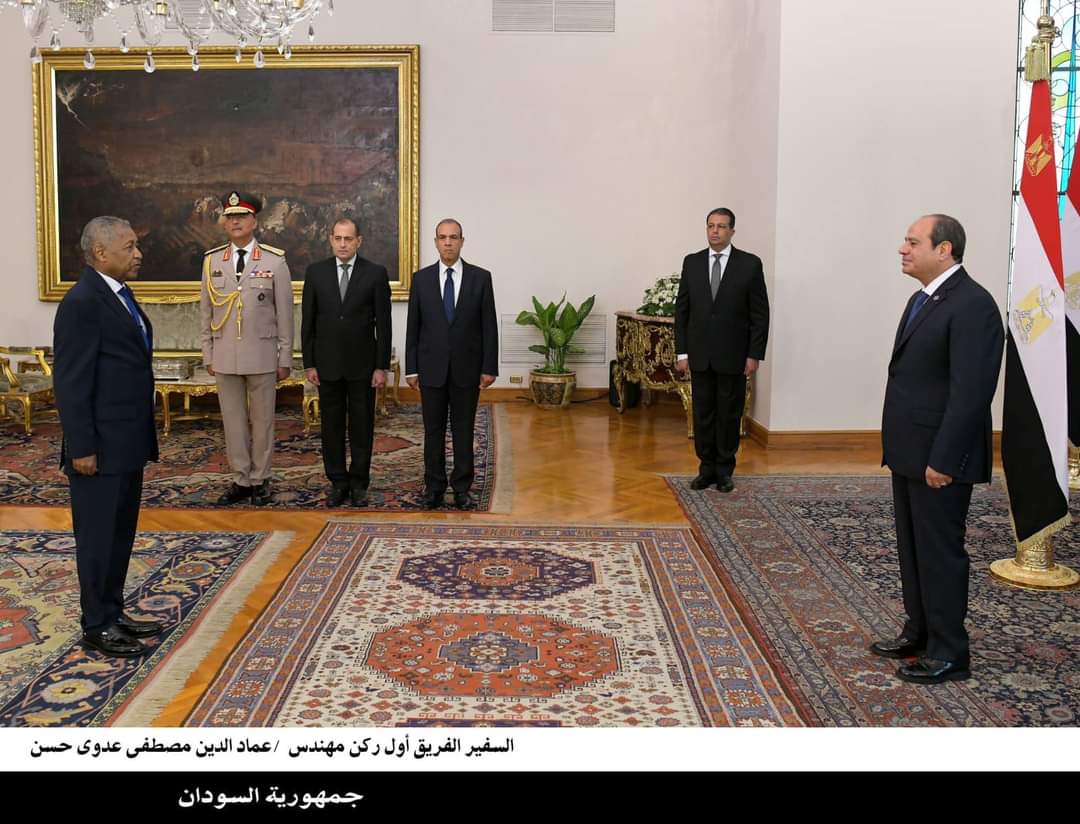 الرئيس السيسي يتسلم أوراق اعتماد 12 سفيراً جديداً لدى مصر