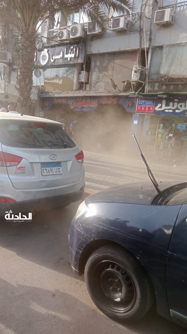 حريق ميدان سفنكس