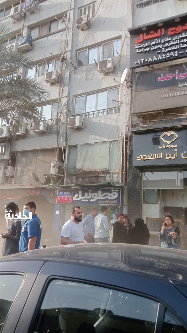 حريق ميدان سفنكس