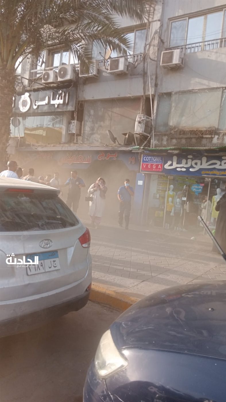 حريق ميدان سفنكس