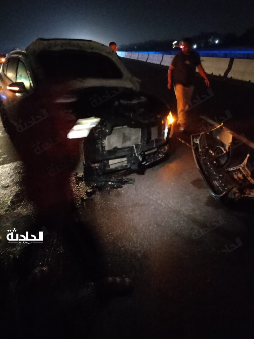 حادث تصادم الصحراوي