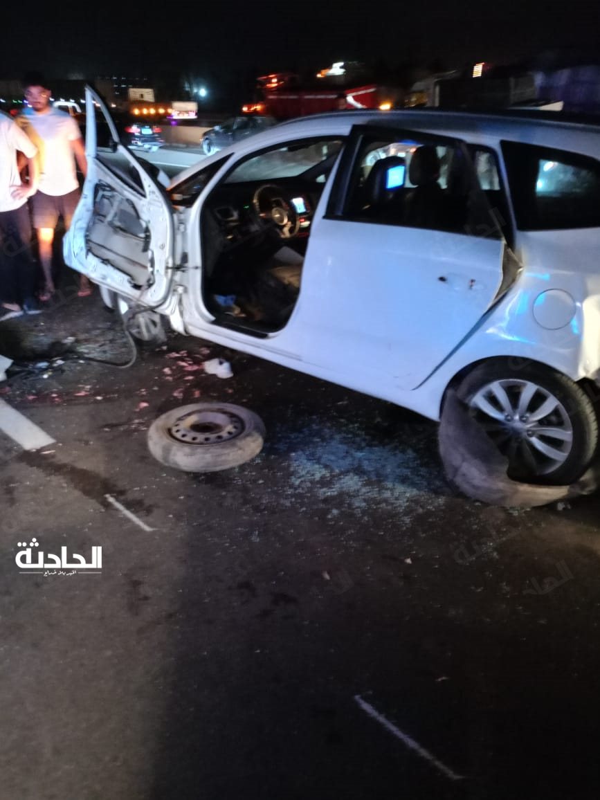 حادث تصادم الصحراوي