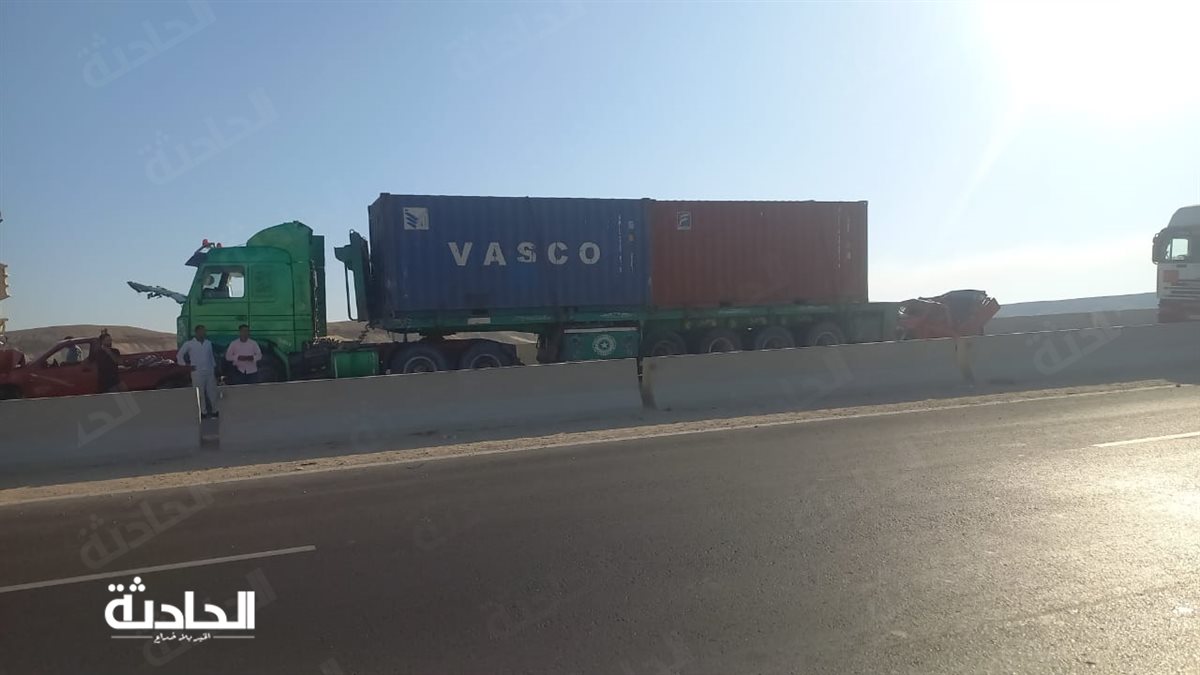 حادثين تصادم مروع بحلوان