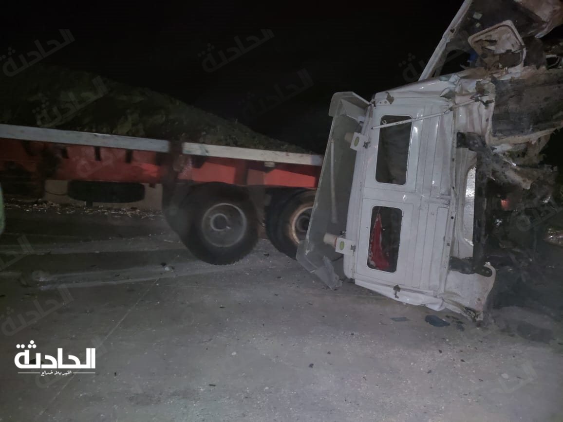 حادثين تصادم مروع بحلوان