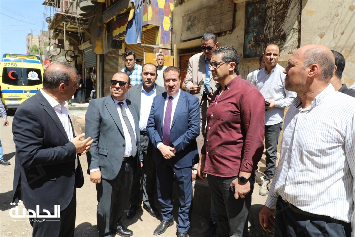 عقار شبين الكوم المنهار