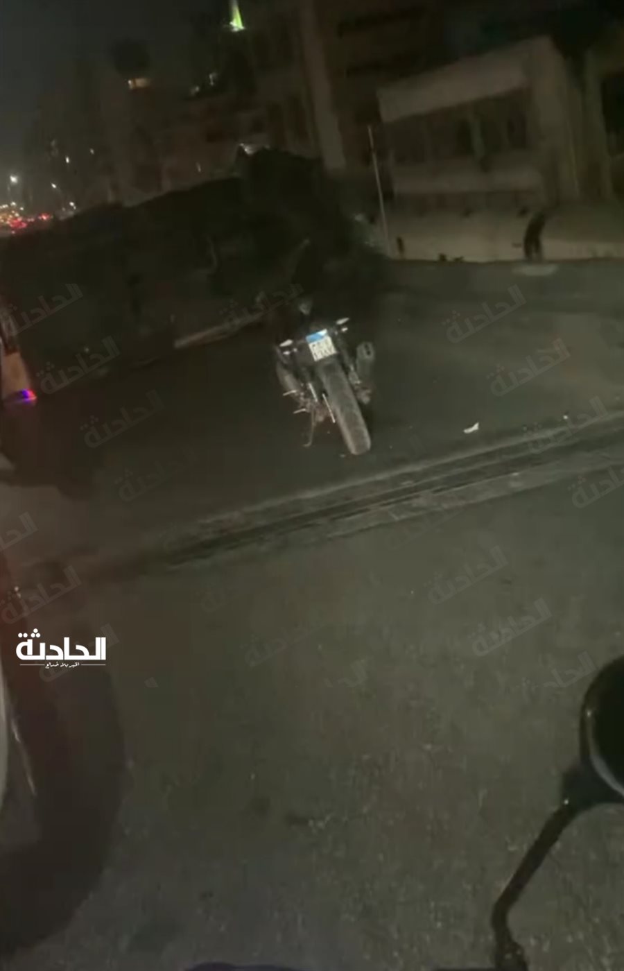 انقلاب ميكروباص فوق كوبري الجيزة