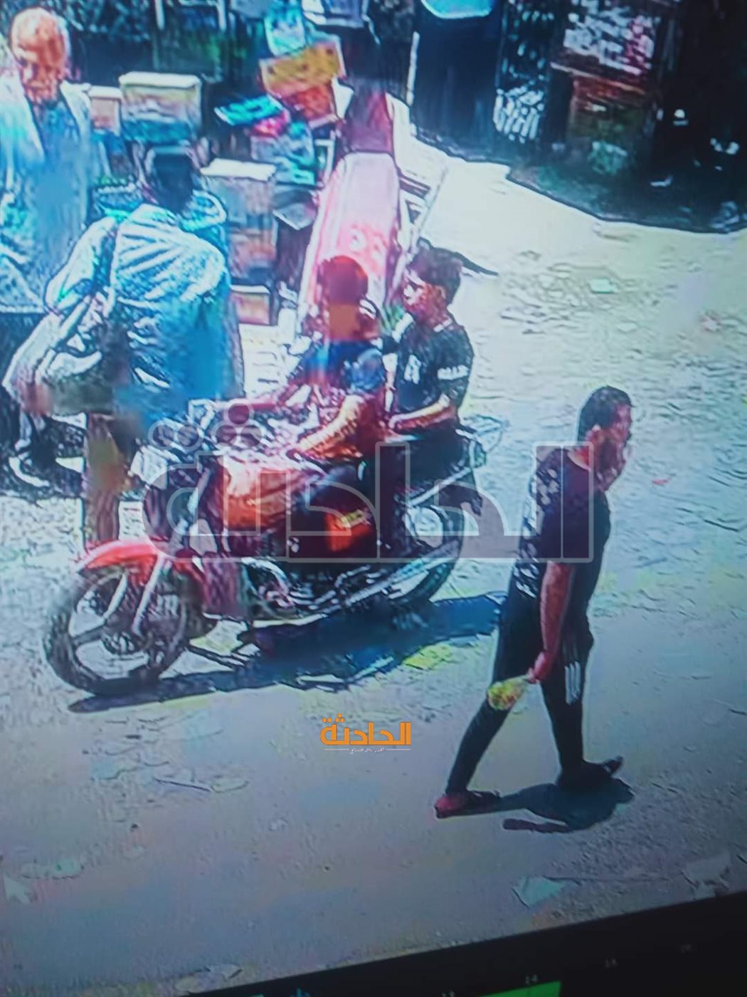 لصوص الدراجات البخارية بالدقهلية