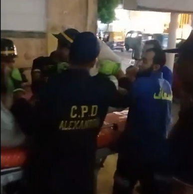 إنقاذ سيدة محتجزة داخل مسكنها بالإسكندرية