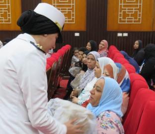 قوافل إنسانية وطبية بنطاق محافظة الوادي الجديد