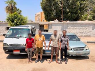 عصابة سرقة السيارات بالقاهرة