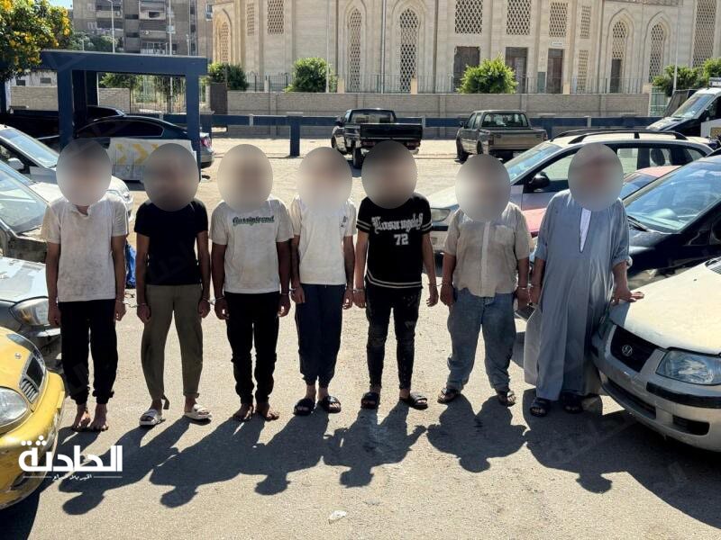 ارتكاب جرائم سرقات متنوعة