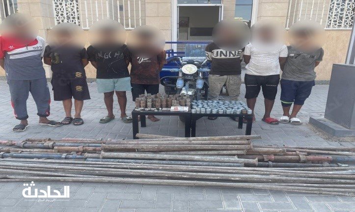 ارتكاب جرائم سرقات متنوعة