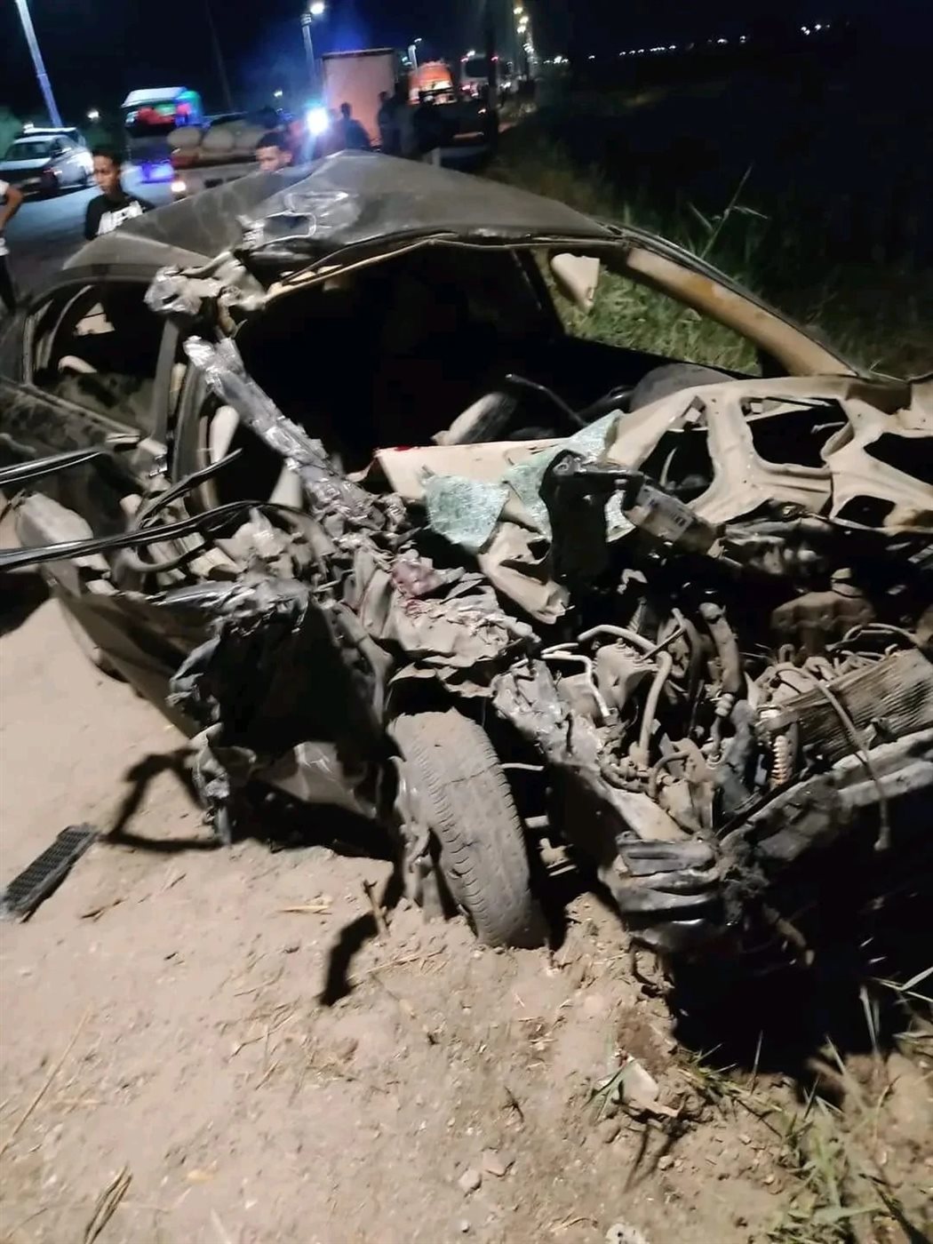 المرور يرفع آثار كارثة الطريق الدائري