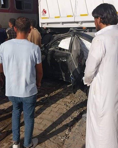 حادث تصادم قطار برج العرب في الإسكندرية