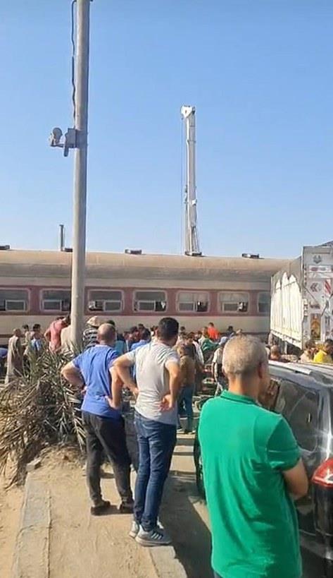 حادث تصادم قطار برج العرب في الإسكندرية