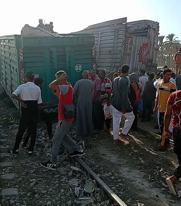 حادث تصادم قطار برج العرب في الإسكندرية